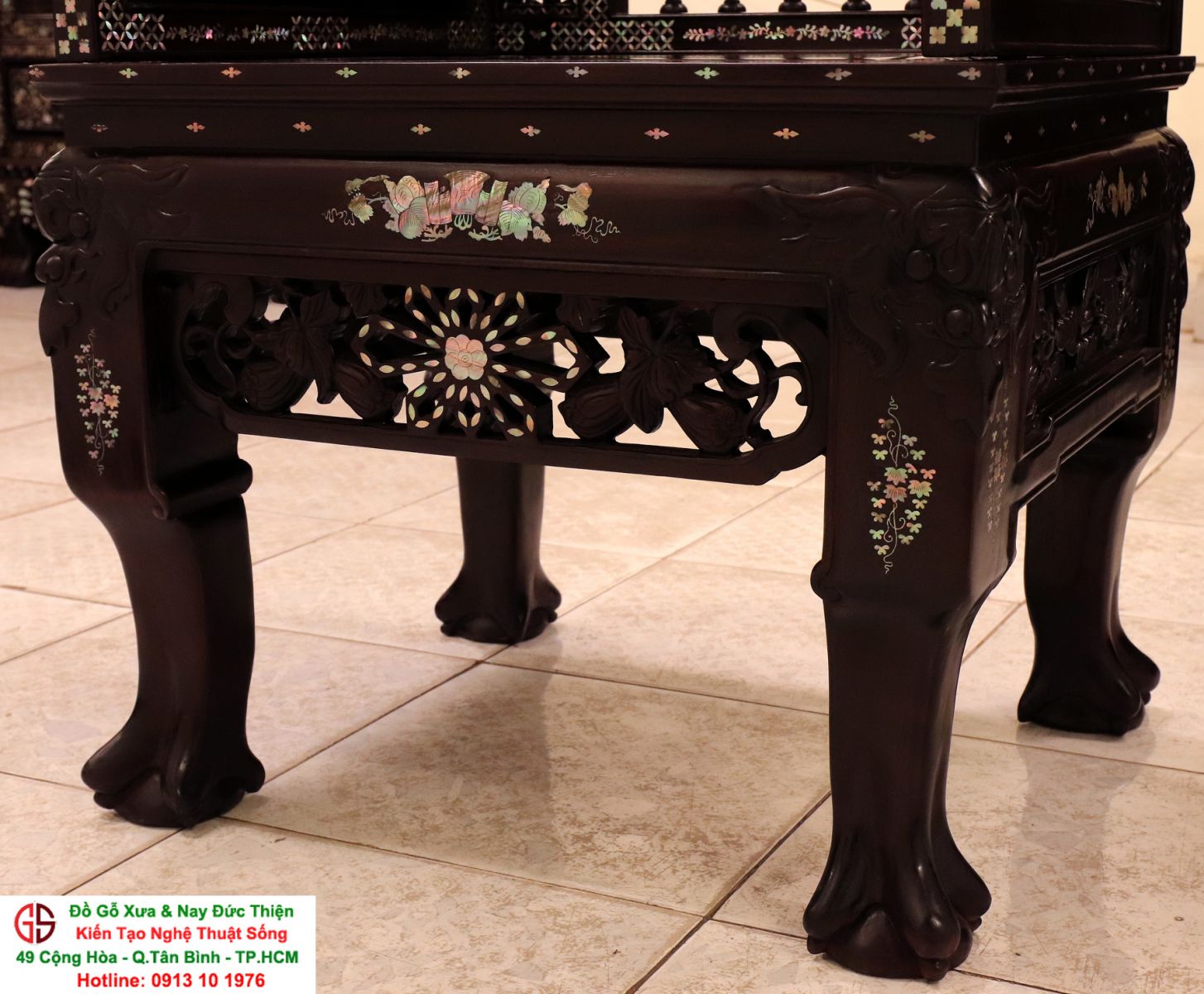 Trường Kỷ Huế Khảm Ốc Xưa