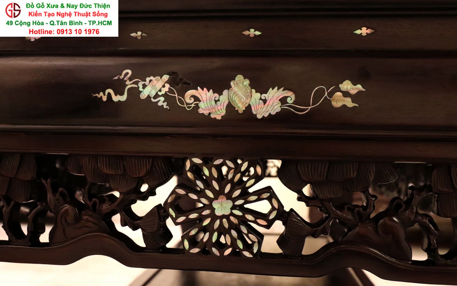 Trường Kỷ Huế Khảm Ốc Xưa