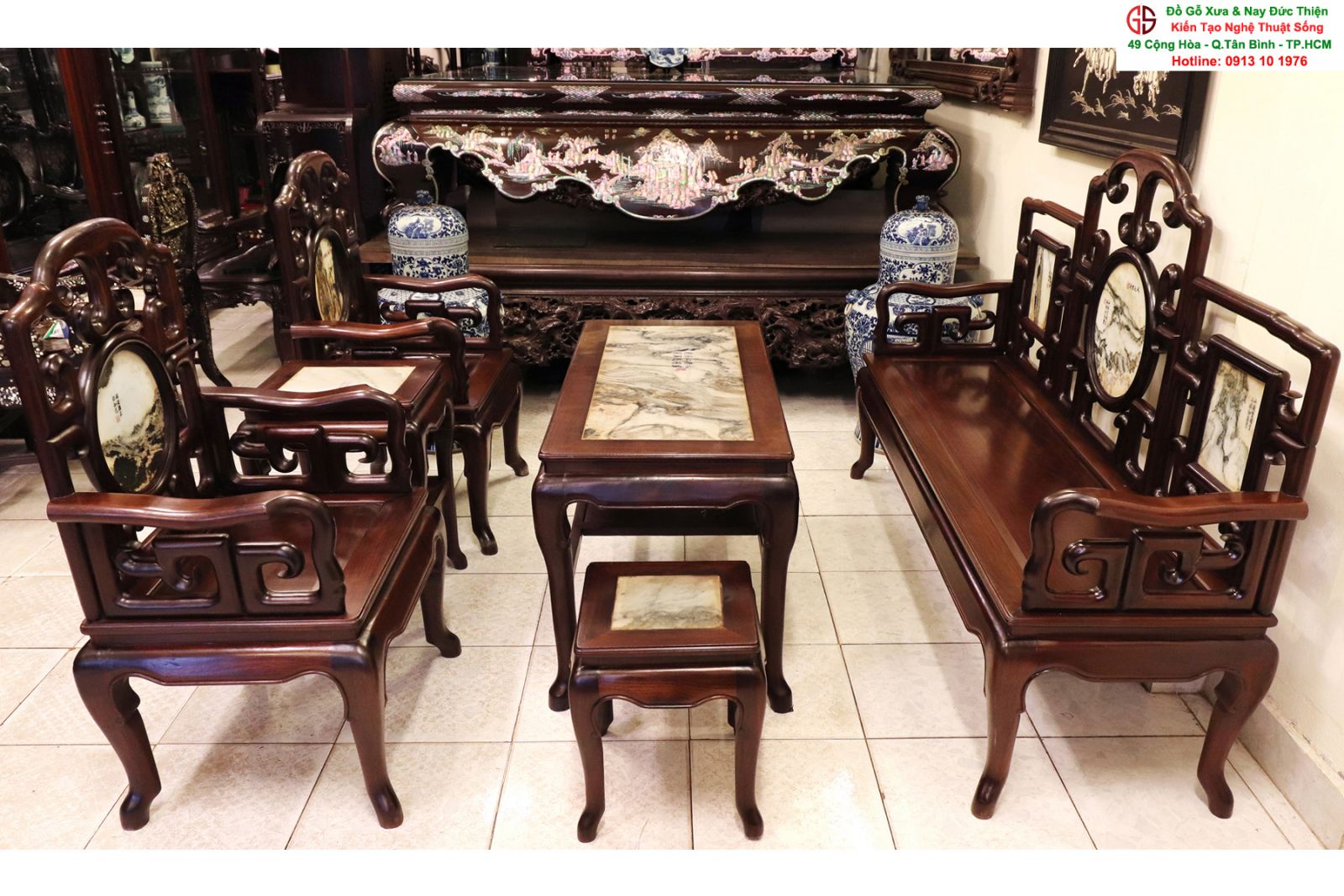 Trường Kỷ Huế Gỗ Gụ