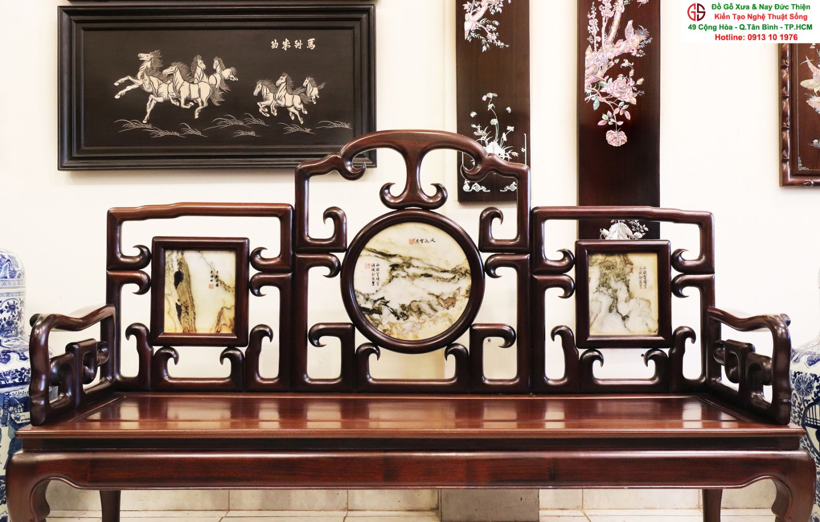 Trường Kỷ Huế Gỗ Gụ Cổ