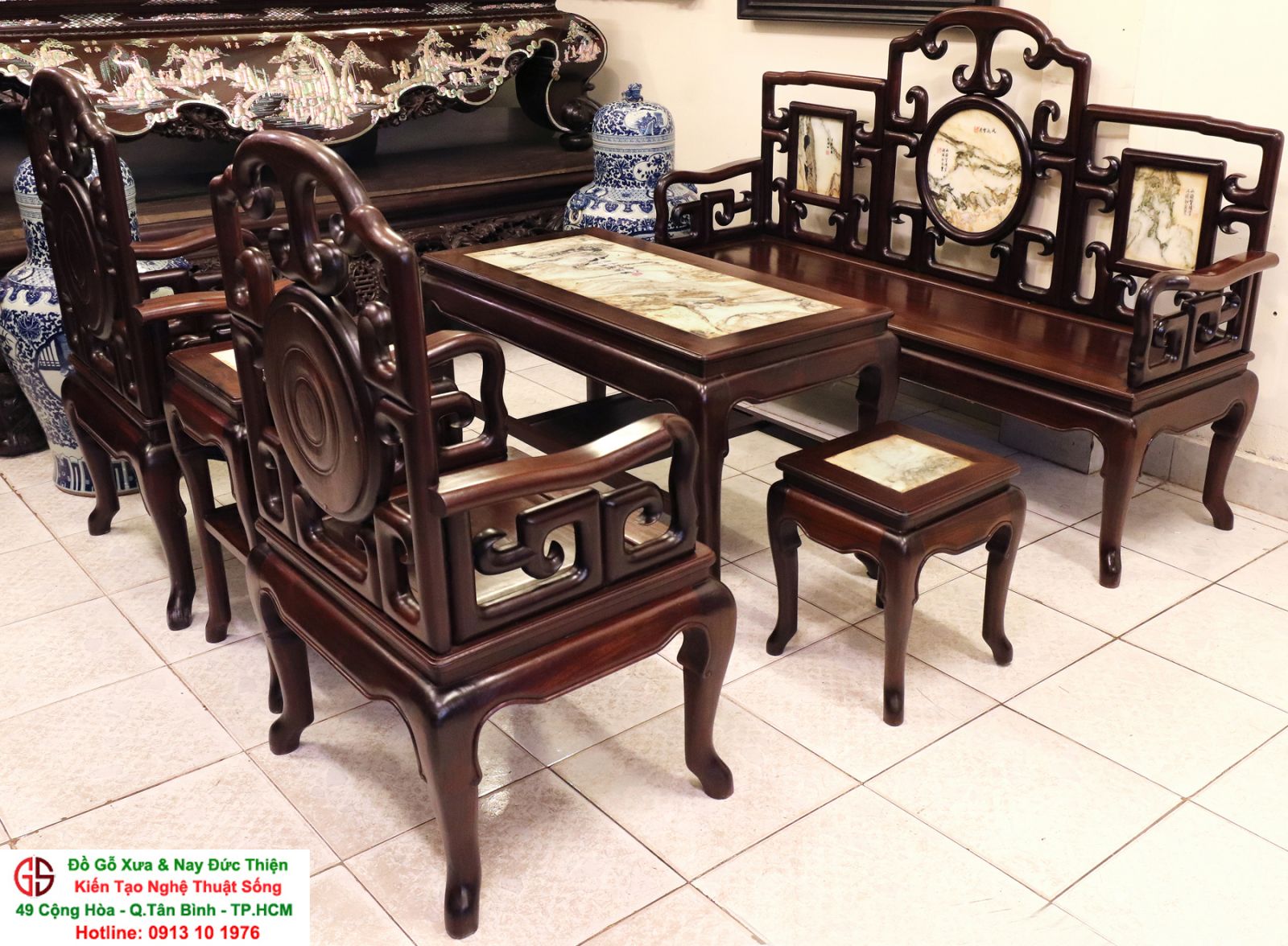 Trường Kỷ Huế Gỗ Gụ Đẹp