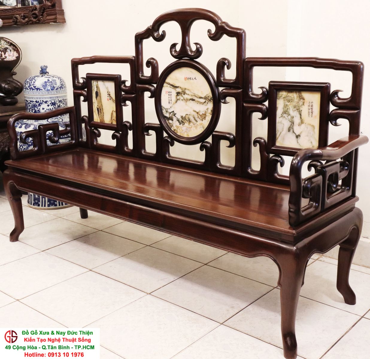 Trường Kỷ Huế Gỗ Gụ Xưa