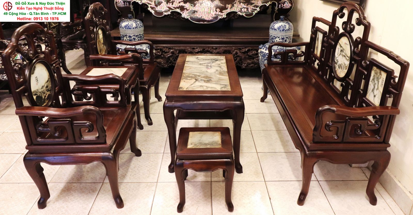 Trường Kỷ Huế Gỗ Gụ