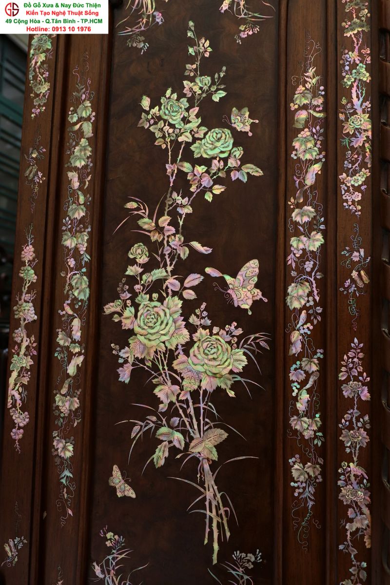tủ thờ cẩm lai
