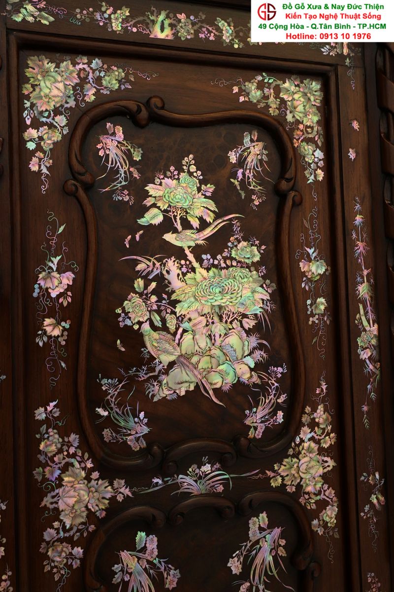 tủ thờ cẩm lai