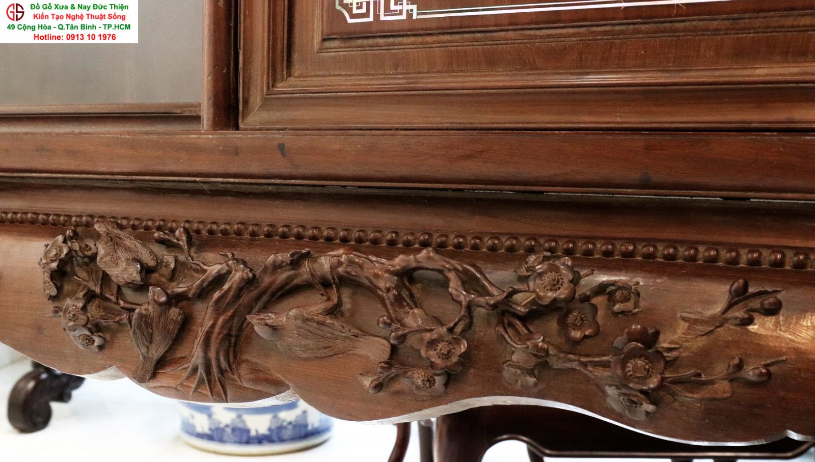 họa tiết đục chạm tinh tế
