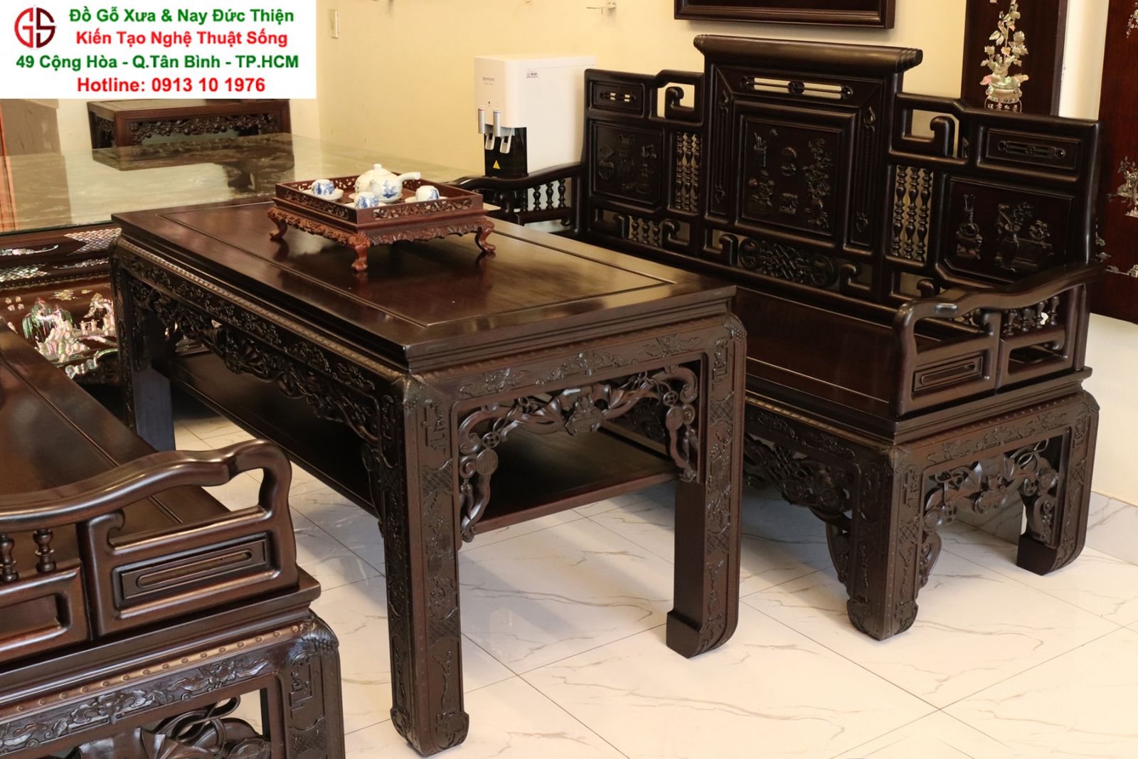 kích thước bộ trường kỷ
