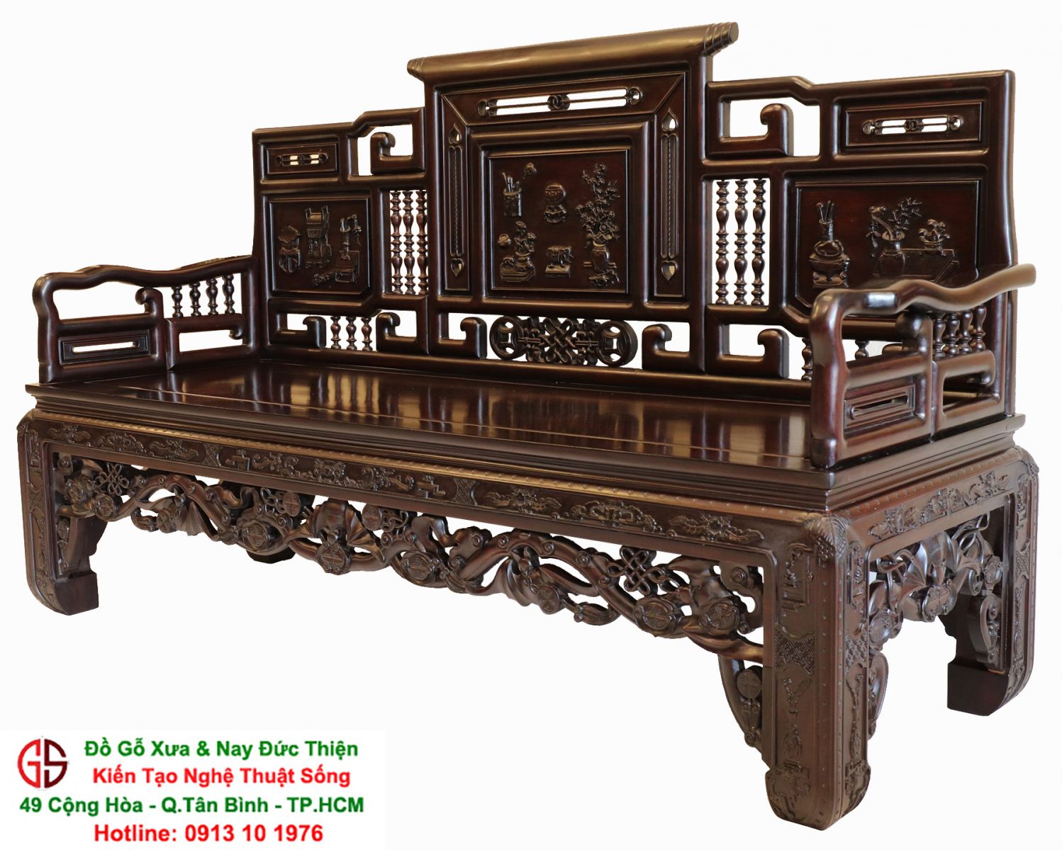kích thước chuẩn bộ trường kỷ