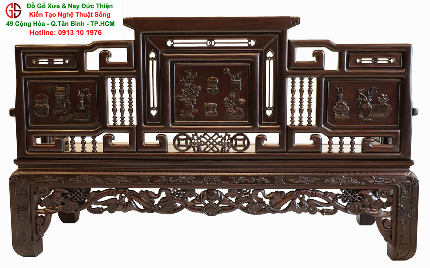 kích thước bộ trường kỷ đại