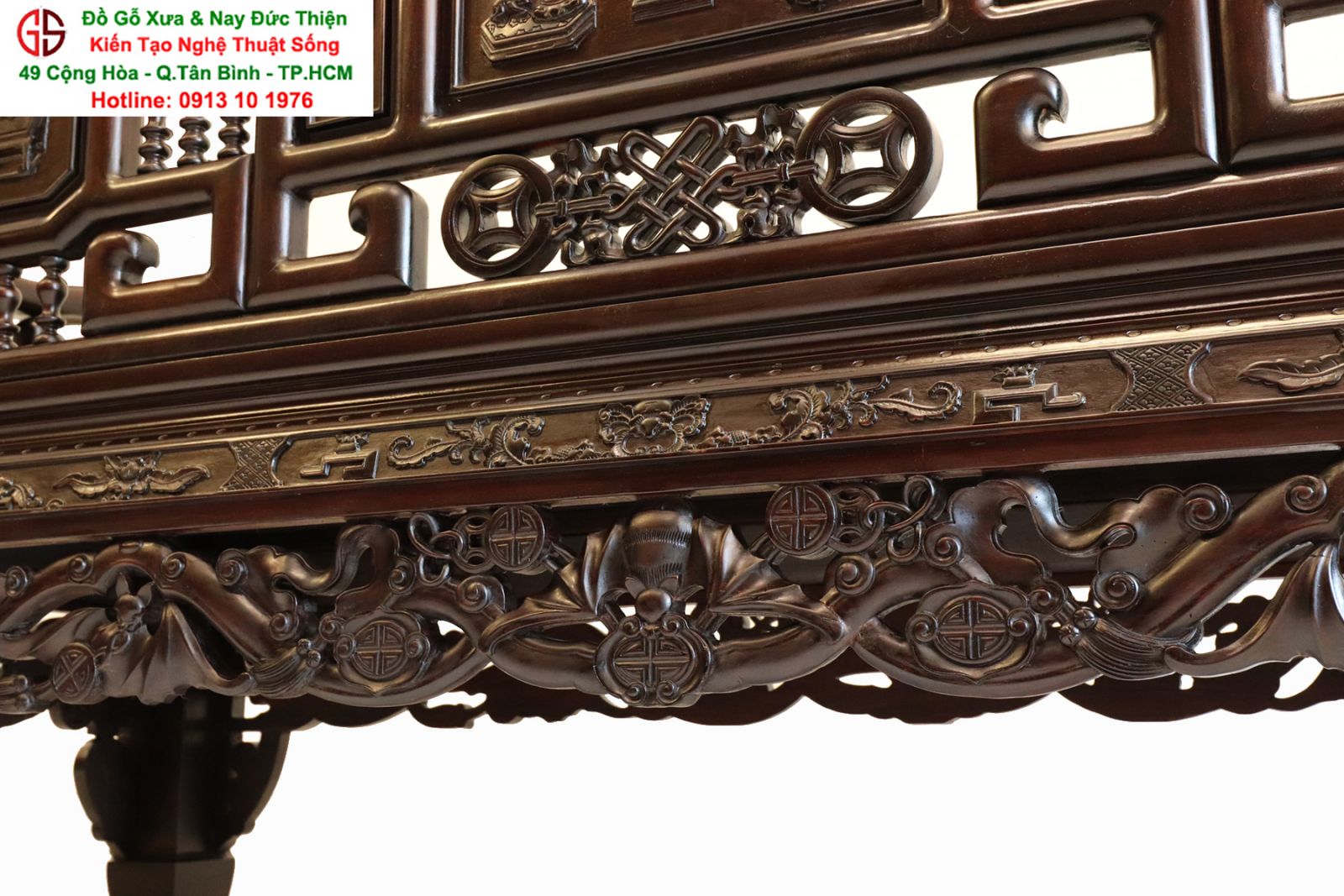 kích thước bộ bàn ghế trường kỷ