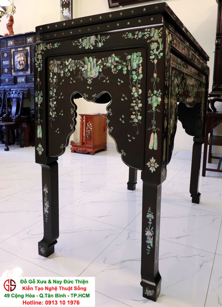 khích thước nghi thờ khảm ốc