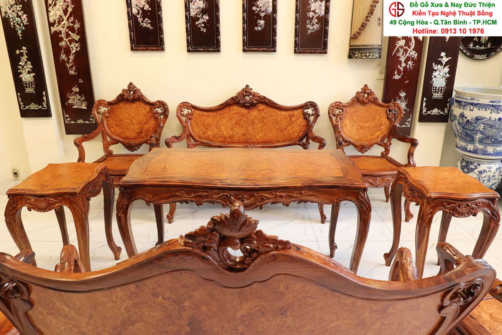 bàn ghế phòng khách