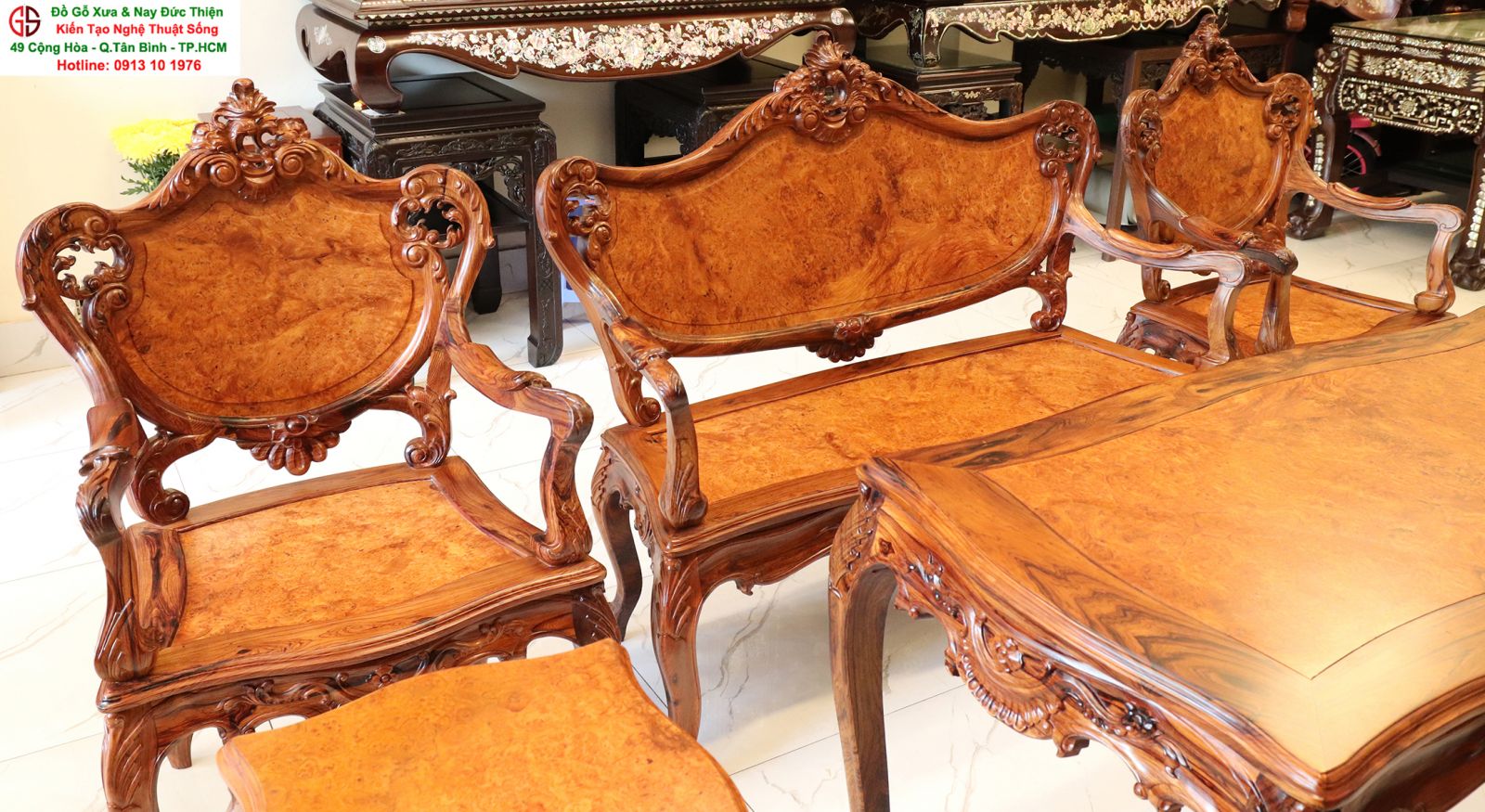bộ bàn ghế phòng khách