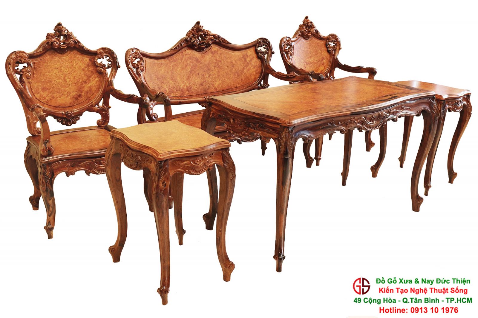 mẫu bàn ghế phòng khách