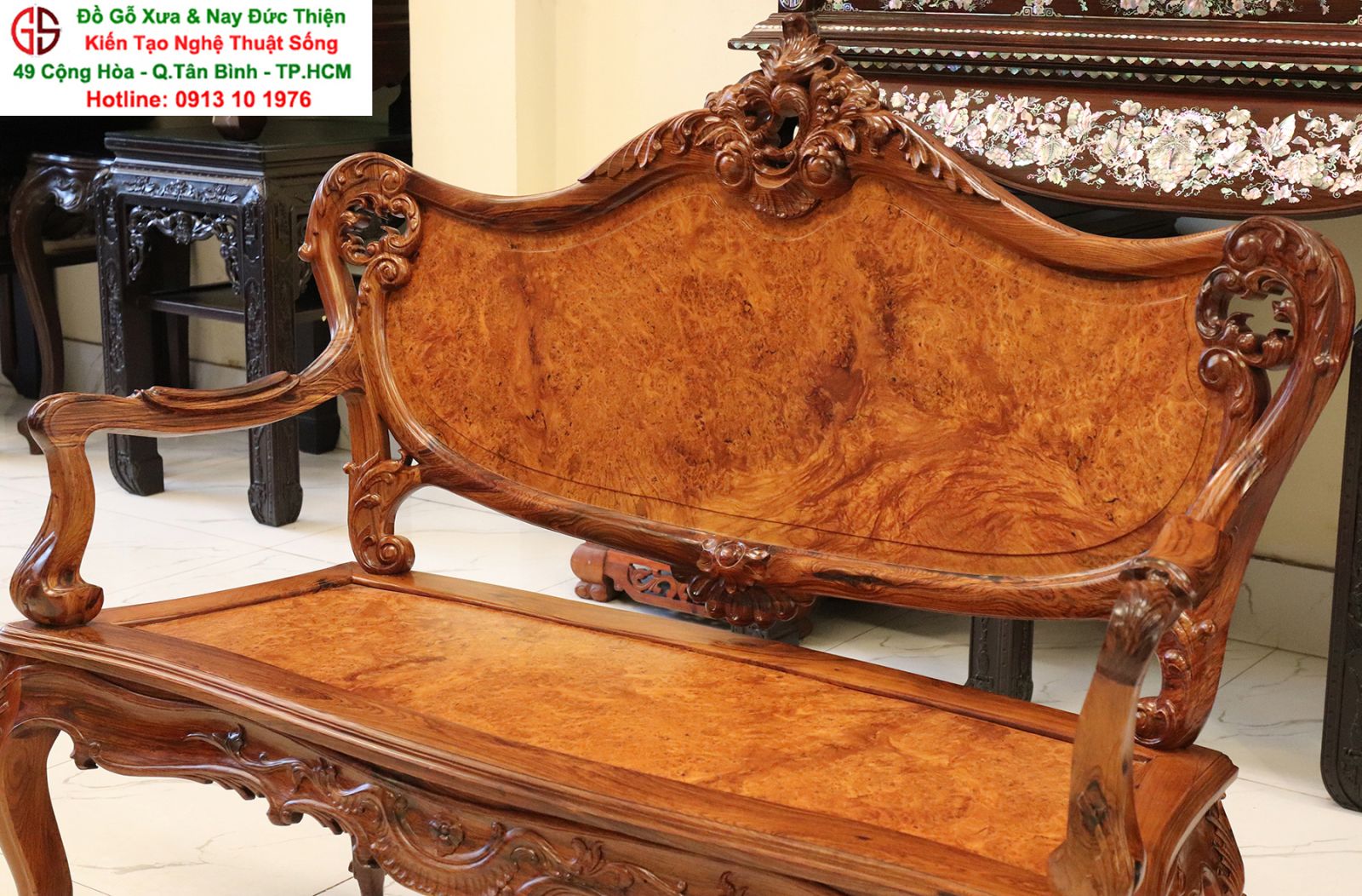 bộ bàn ghế cẩm lai