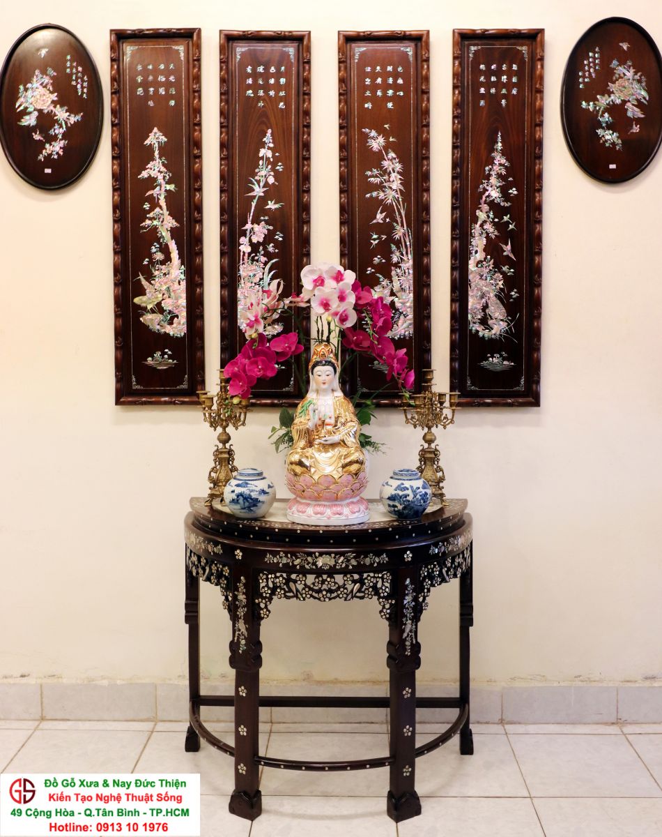 Bàn Bán Nguyệt Khảm ốc