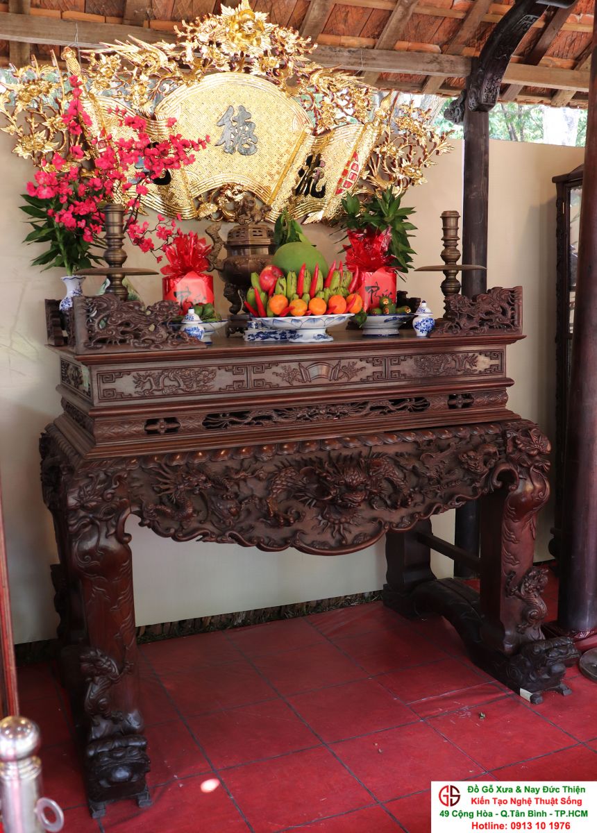 mẫu bàn thờ đẹp
