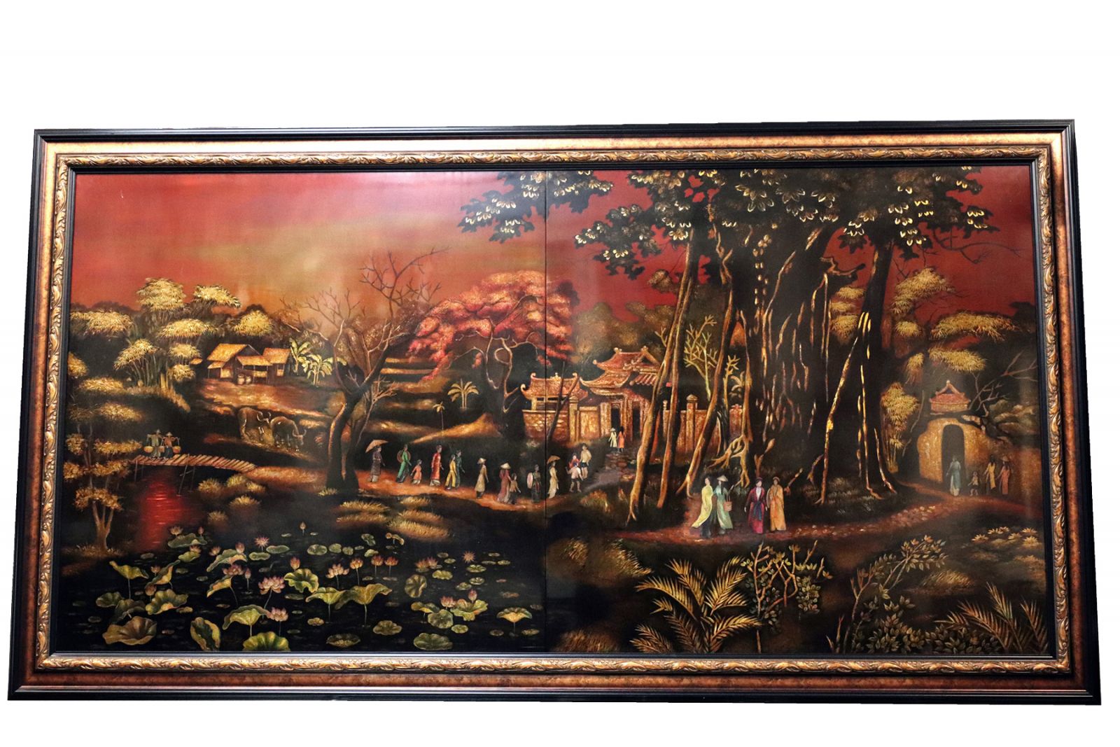 tranh sơn mài đẹp