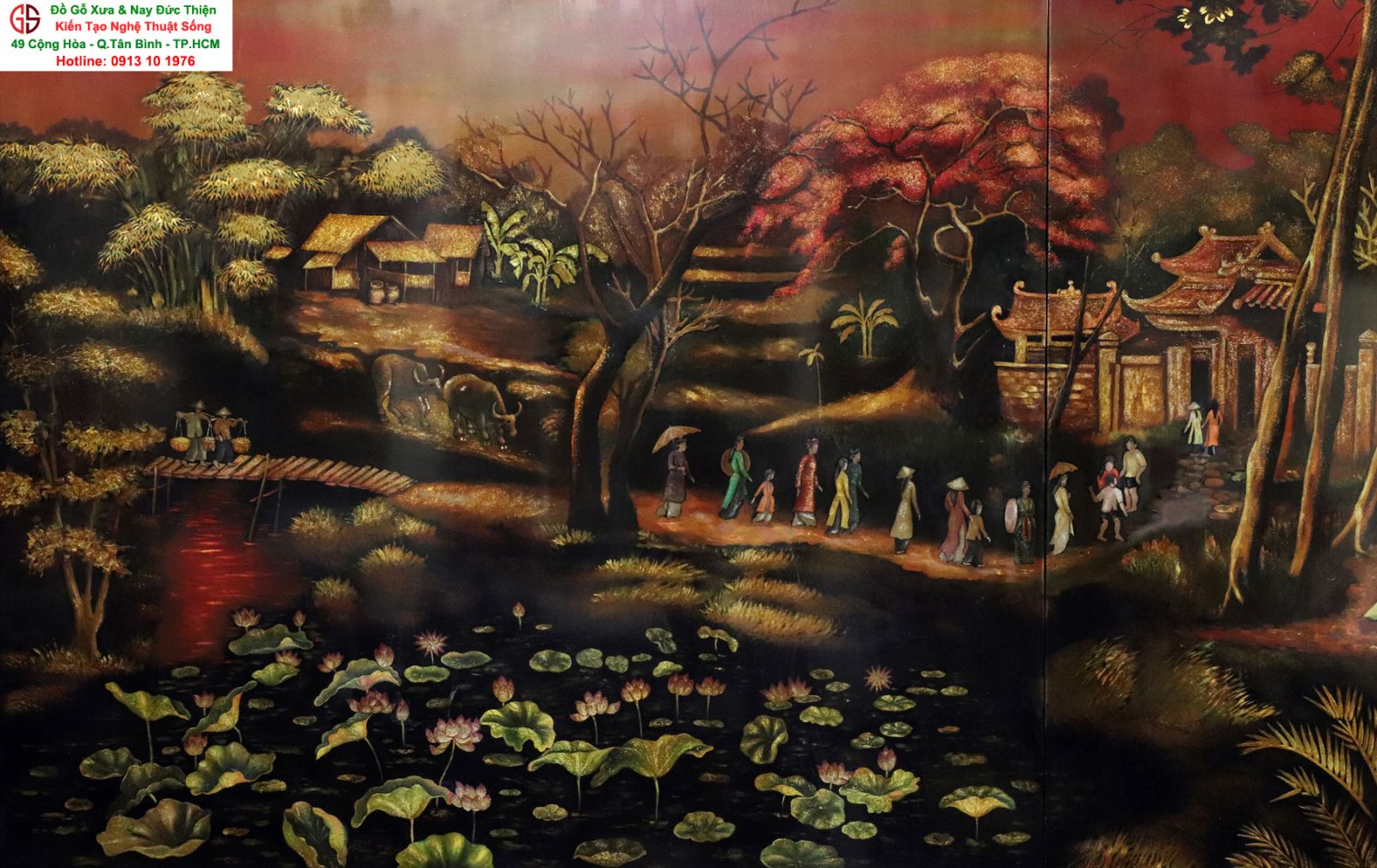 tranh cảnh đồng quê