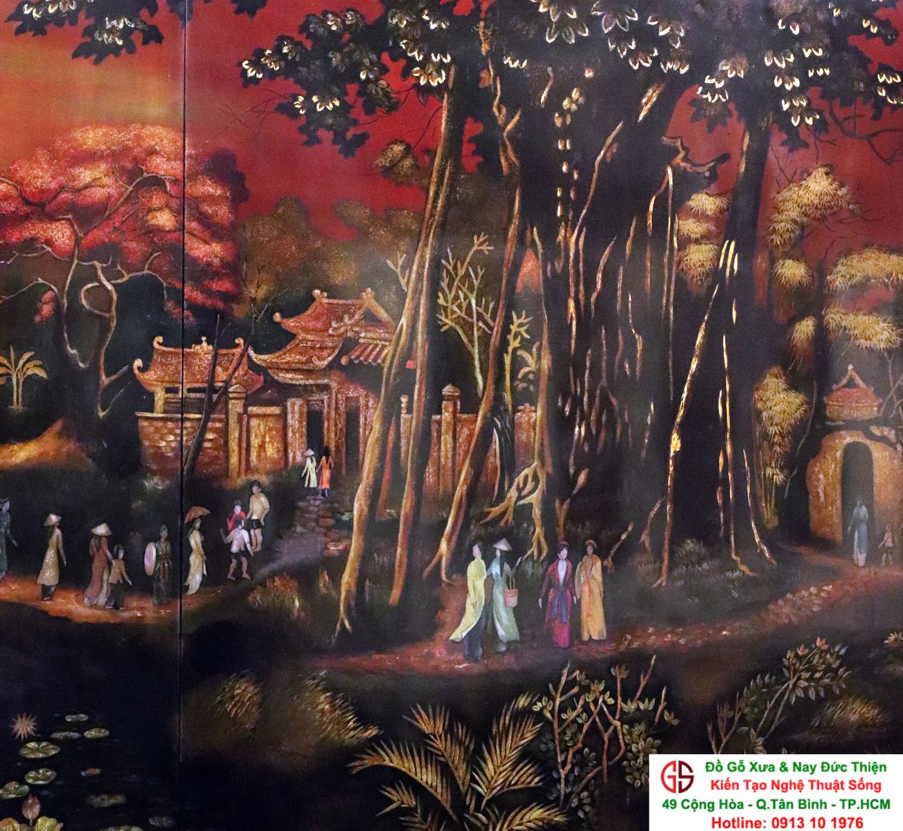 tranh gỗ sơn mài