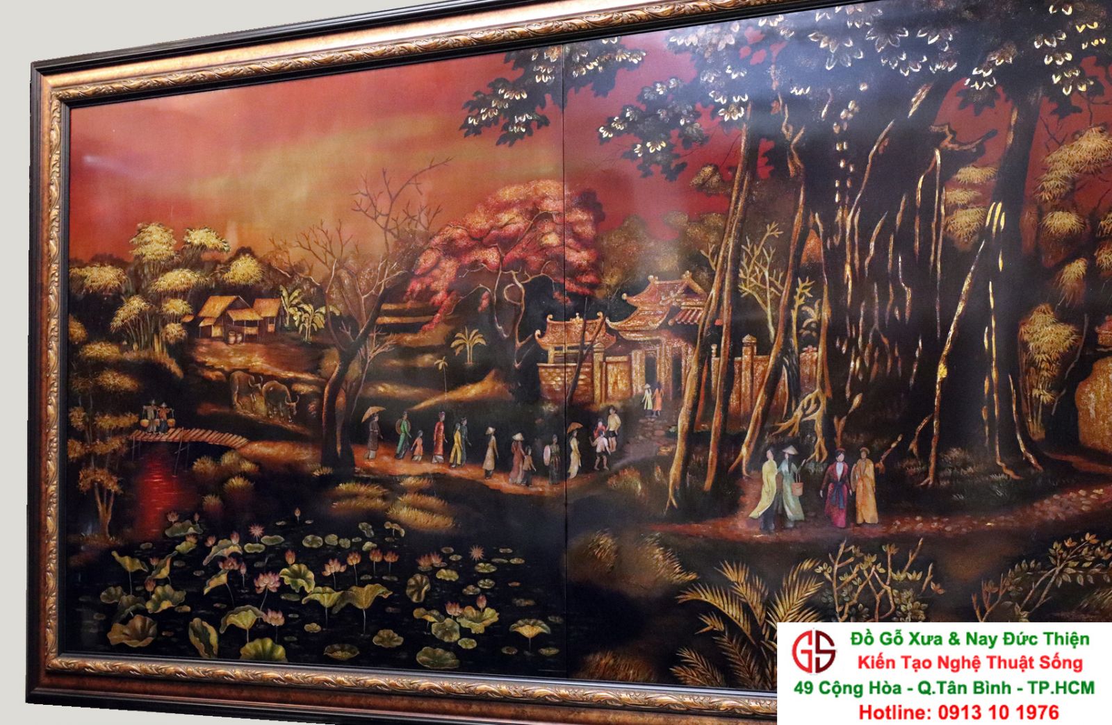 tranh cảnh đồng quê
