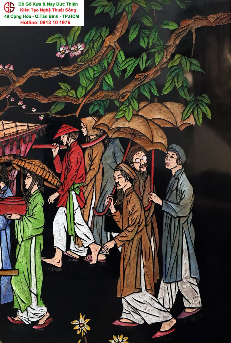 giá trị của tranh sơn mài