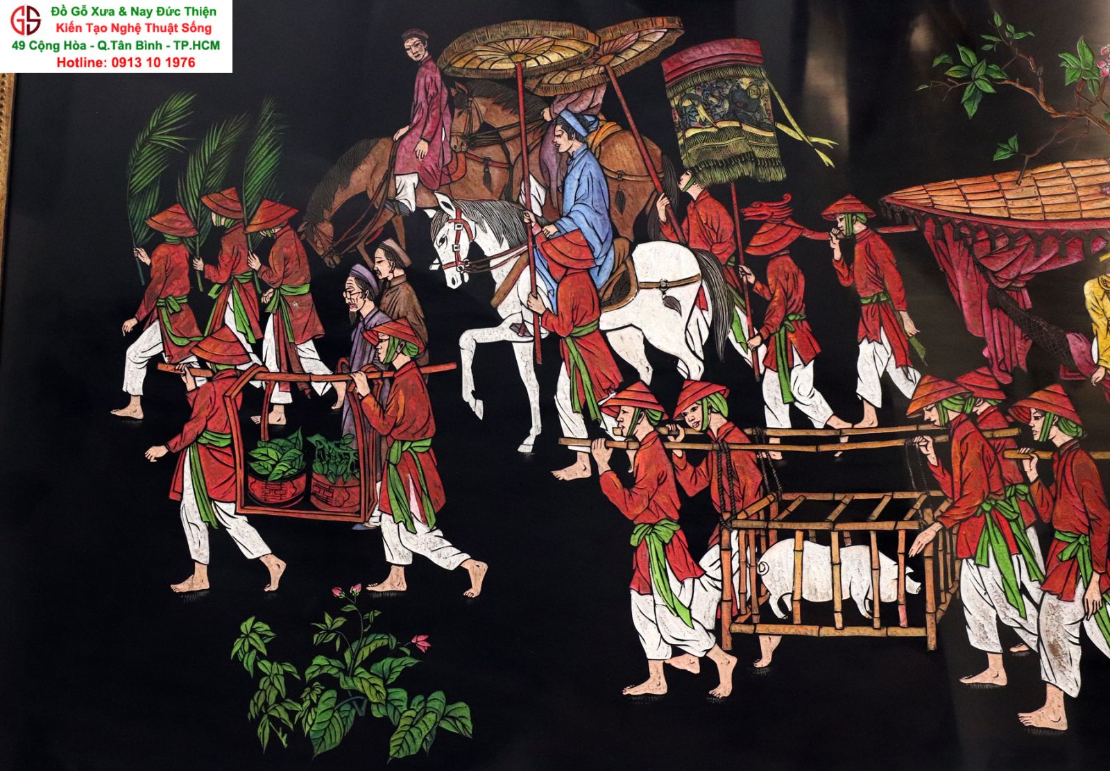giá trị của tranh sơn mài