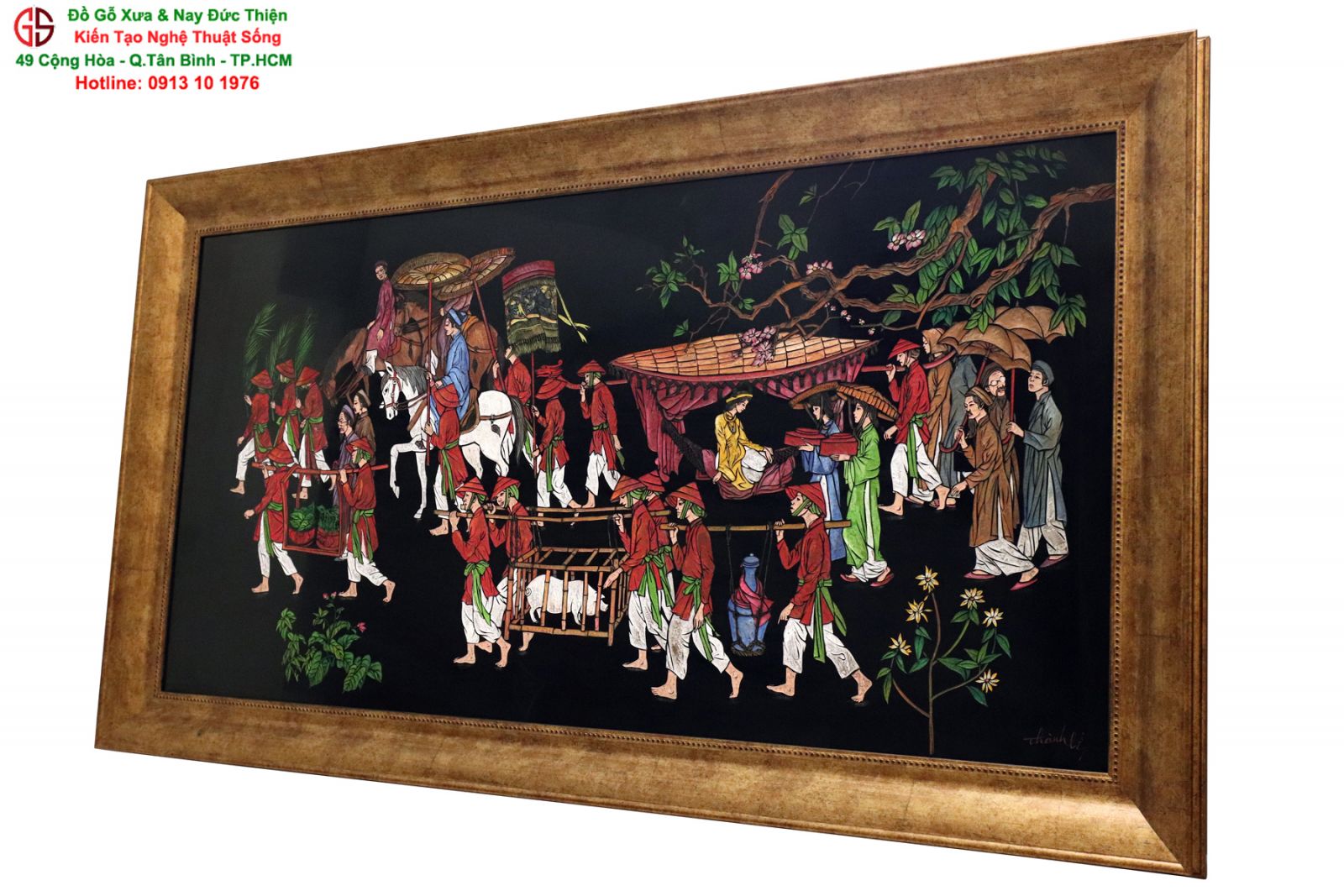 giá trị tranh sơn mài