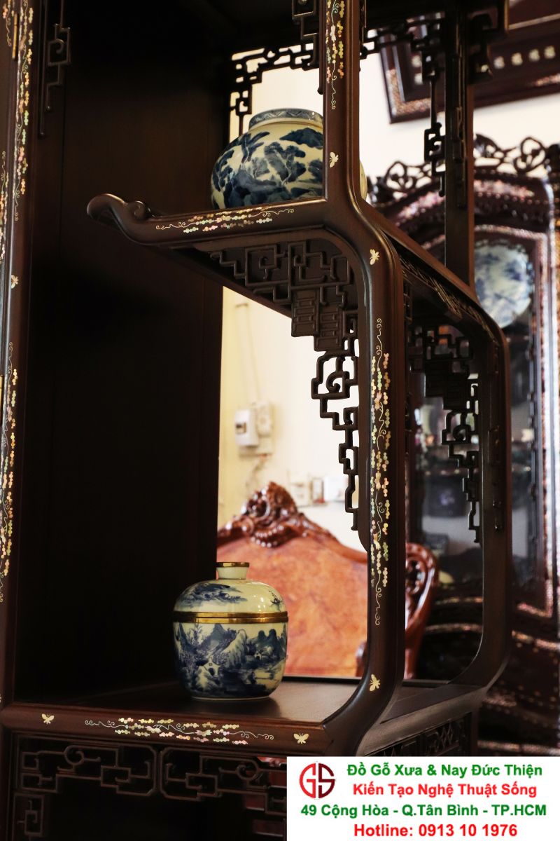 tủ bày đồ phòng khách