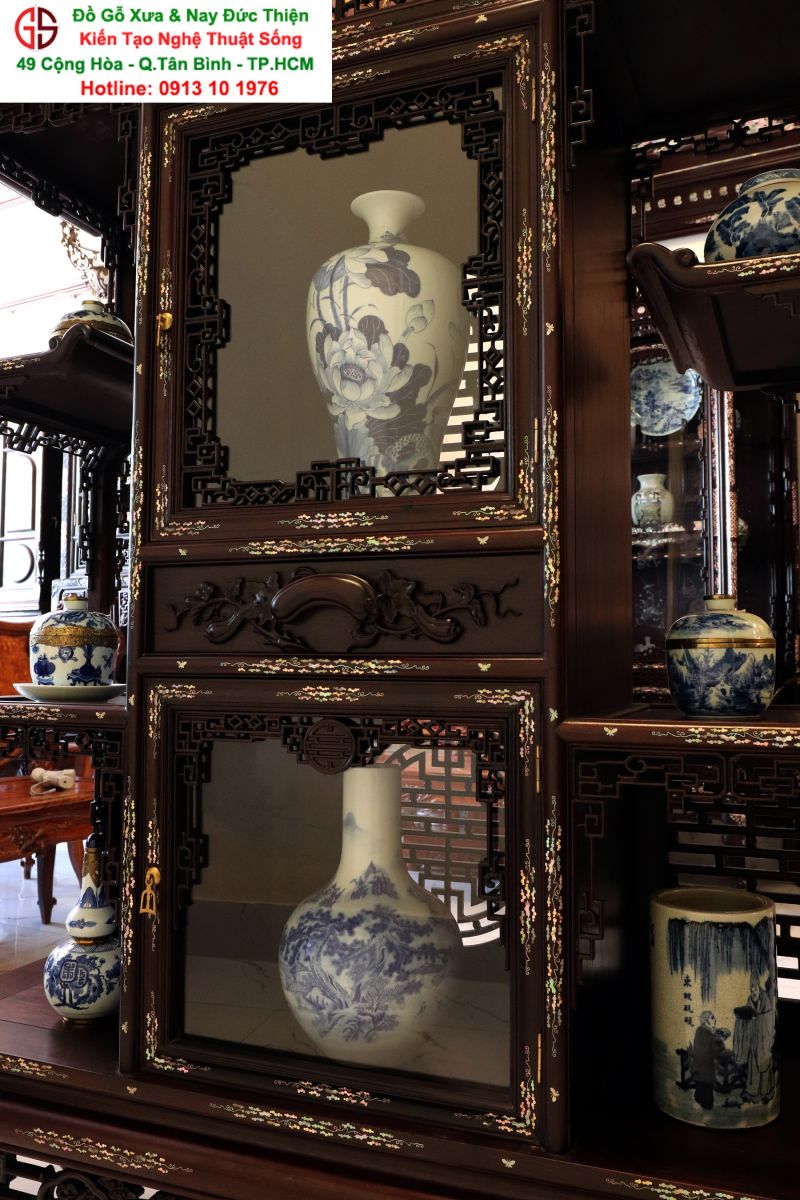 mẫu tủ bày đồ đẹp